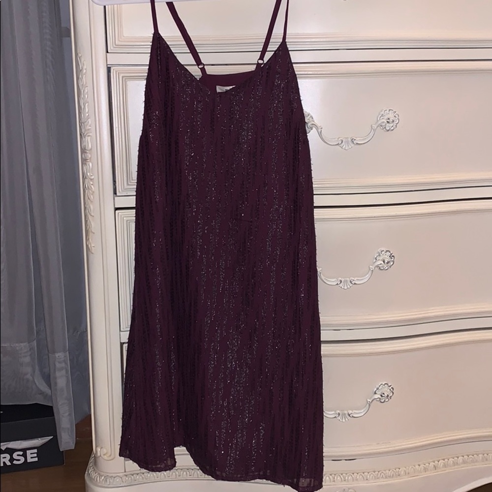 Purple Sparky dress